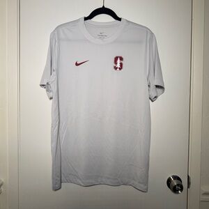 Nike Stanford White Men's Performance T-Shirt Medium Dri fit